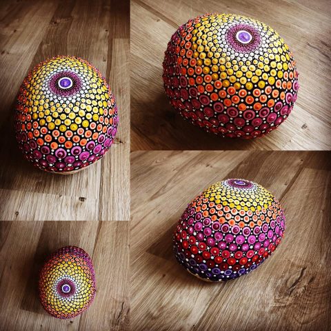 Kámen “KOUZLO” – mandala na pískovci……