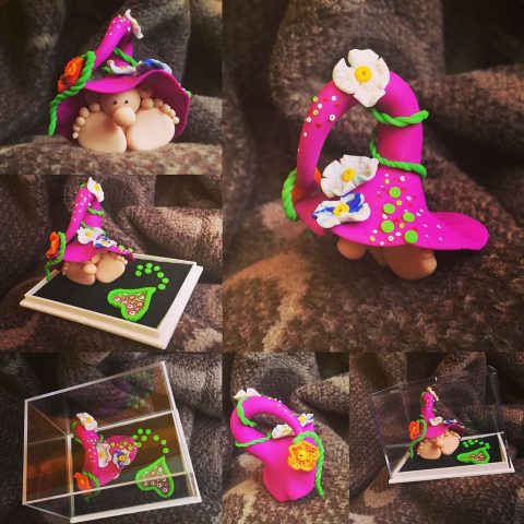 Skřítek “LIÁNA” – fimo