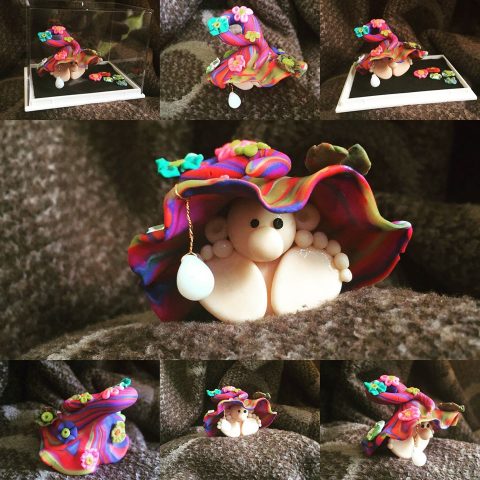 Skřítek “PALOUČEK” -fimo