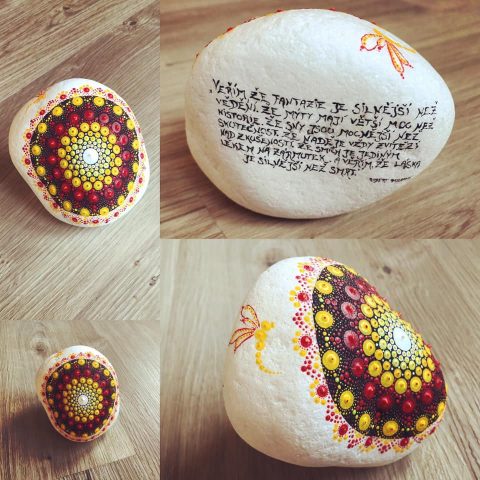 Kámen “SVÍTÁNÍ”…. mandala na mramoru
