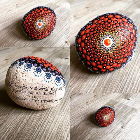 Kámen “TEČKA”……..mandala na pískovci