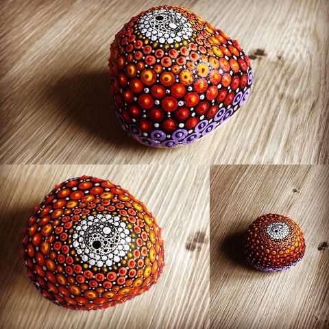 Kámen “ZÁŘE ll.”…… mandala na pískovci ….